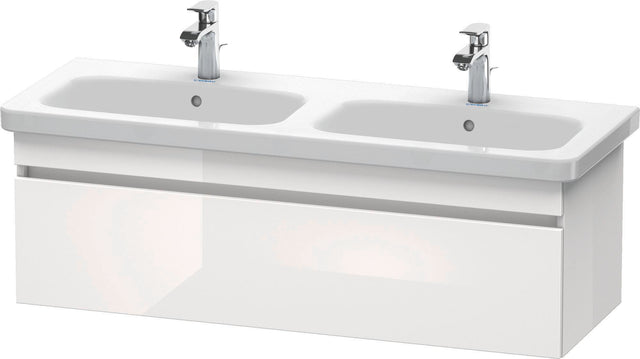 Duravit DuraStyle Waschtischunterbau 1230 mm Eiche Terra/Weiß Matt, 1 Auszug, wandhängend