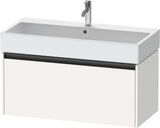 DURAVIT Ketho.2 Waschtischunterbau 984 mm betongrau matt mit 1 Auszug, wandhängend