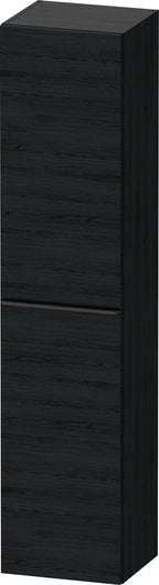 Eiche / matt / HS,Tür:1,TA:LI,Gr:Diam.Schwarz 400x360x1760mm, Eiche Schwarz,Dekor