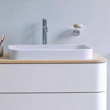 Duravit C.1 Einhebel-Waschtischmischer L mit Zugstange, Schwarz Matt