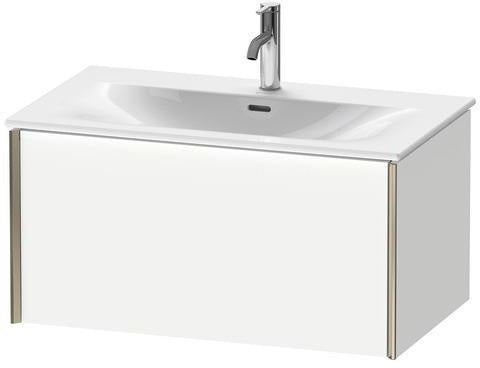 Duravit Waschtischunterbau XVIU 810x397x480mm mit Nussbaum-Einrichtungssystem