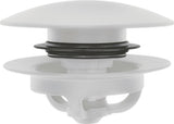 DURAVIT DU Push-open Ventil Schwarz Matt – Universal Ausstattungs-Set für Ablaufventile