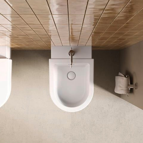 DURAVIT Balcoon Einhebel-Bidetmischer Chrom Hochglanz, 119 mm Ausladung