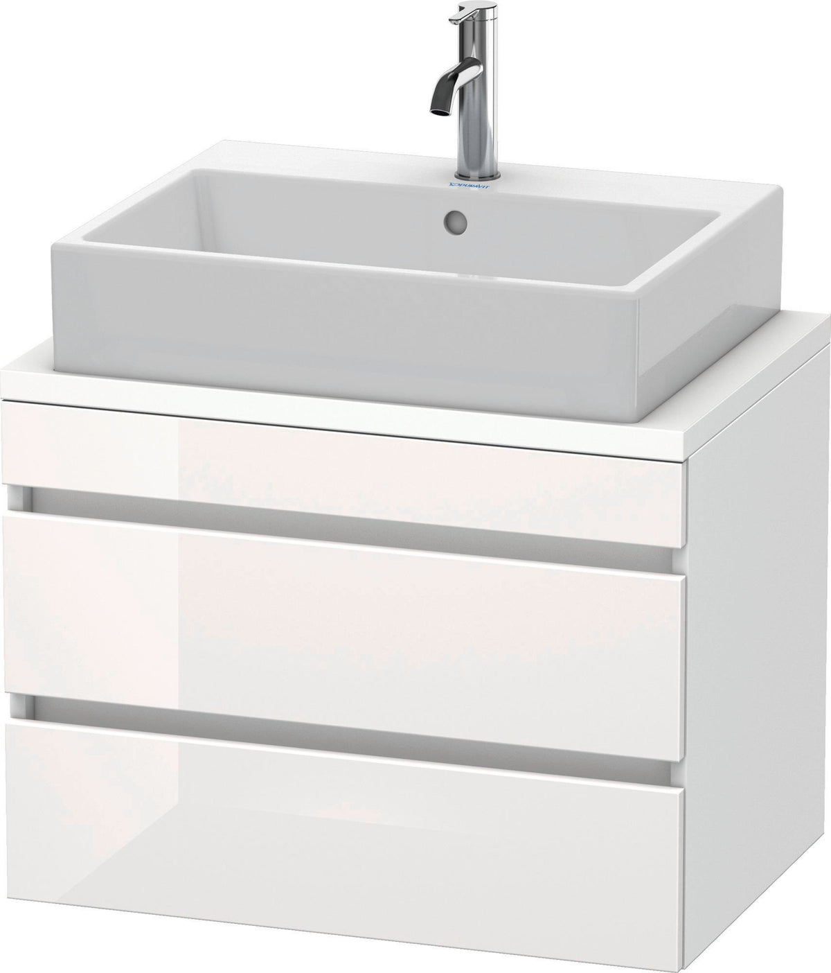 Duravit DuraStyle Konsolenunterschrank 700 mm betongrau matt mit 2 Schubkästen