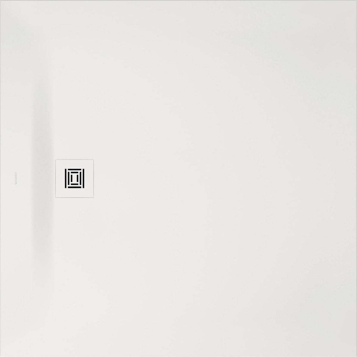 DURAVIT Sustano Duschwanne 800x800x30 mm Mineralguss Weiß Matt – Quadratisch, Bodenbündig