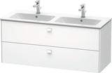 DURAVIT Brioso Waschtischunterbau 2 Schubkästen 1290 mm Betongrau Matt