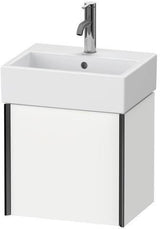 Duravit Waschtischunterbau XVIU 397x434x334mm Pro sw ma TA li ta s-matt – wandhängend, 1 Tür, Aluminiumprofil
