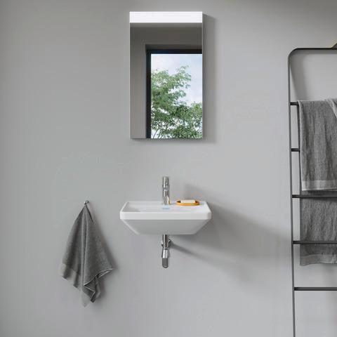 Duravit D-Neo Handwaschbecken 450 mm weiß ohne Überlauf – Wandhängend, Sanitärkeramik
