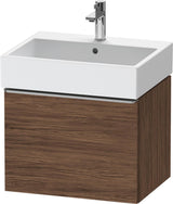 DURAVIT D-Neo Waschtischunterbau 584 mm wandhängend mit 1 Auszug, Griff Bronze, Weiß Matt