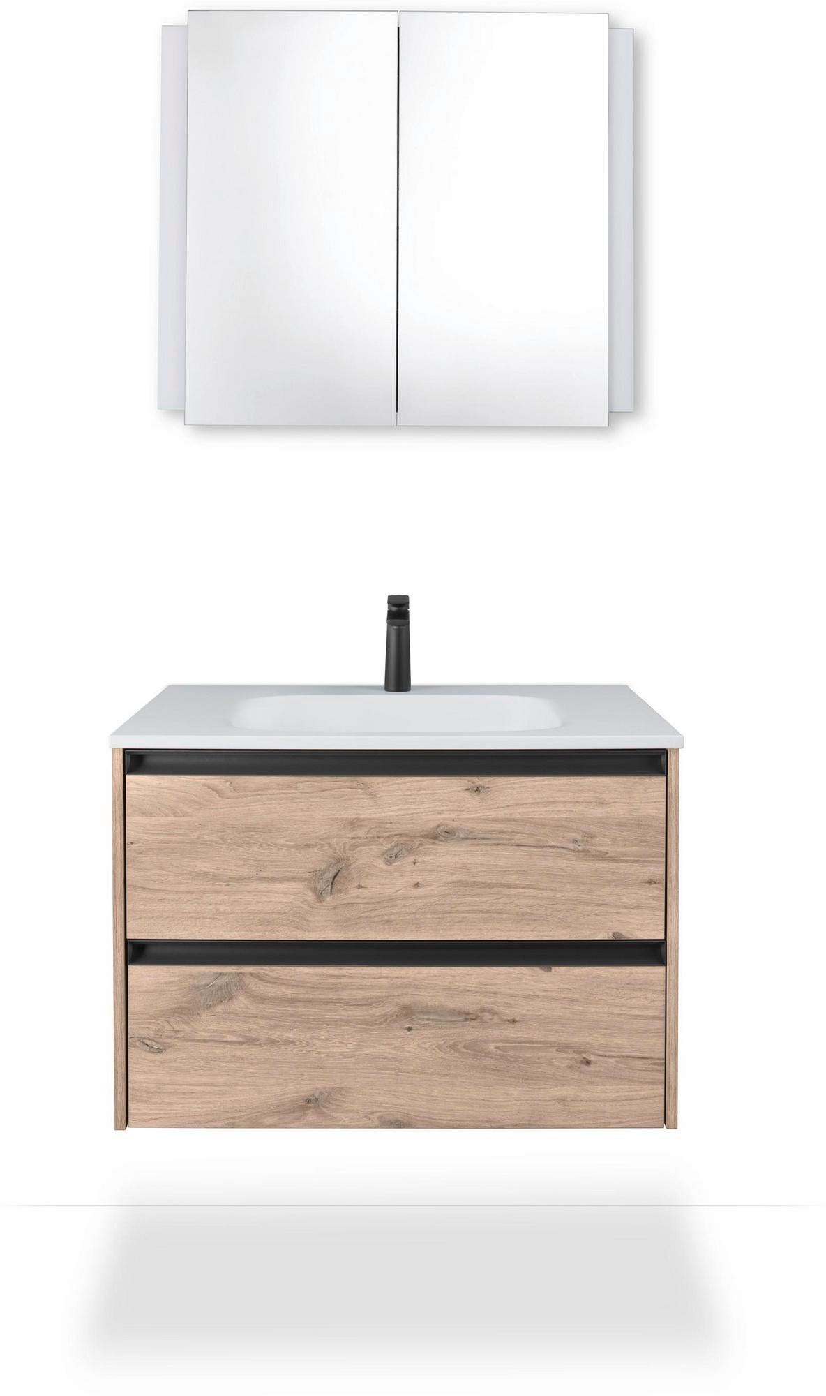 DURAVIT Sivida Möbelwaschtisch 620 mm DuroCast Plus Weiß Seidenmatt ohne Überlauf