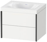 Duravit Möbelwaschtischset XVIU 600x480mm Cha ma / ta s-matt Ra 83 o HL