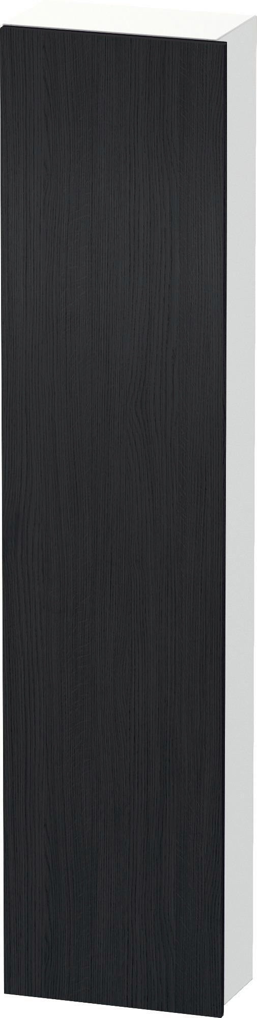 DURAVIT DuraStyle Hochschrank 400 mm betongrau matt, 1 Tür links, Soft-Close