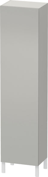 DURAVIT L-Cube Hochschrank 500x360x2000 mm, 1 Tür rechts, Betongrau Matt, wandhängend