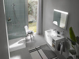 DURAVIT Tempano Duschwanne 900x750x40 mm Weiß mit Antislip – rechteckig, flacher Einbau