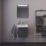 Duravit No.1 Waschtischunterbau wandhängend 440 mm, 1 Tür links, weiß matt