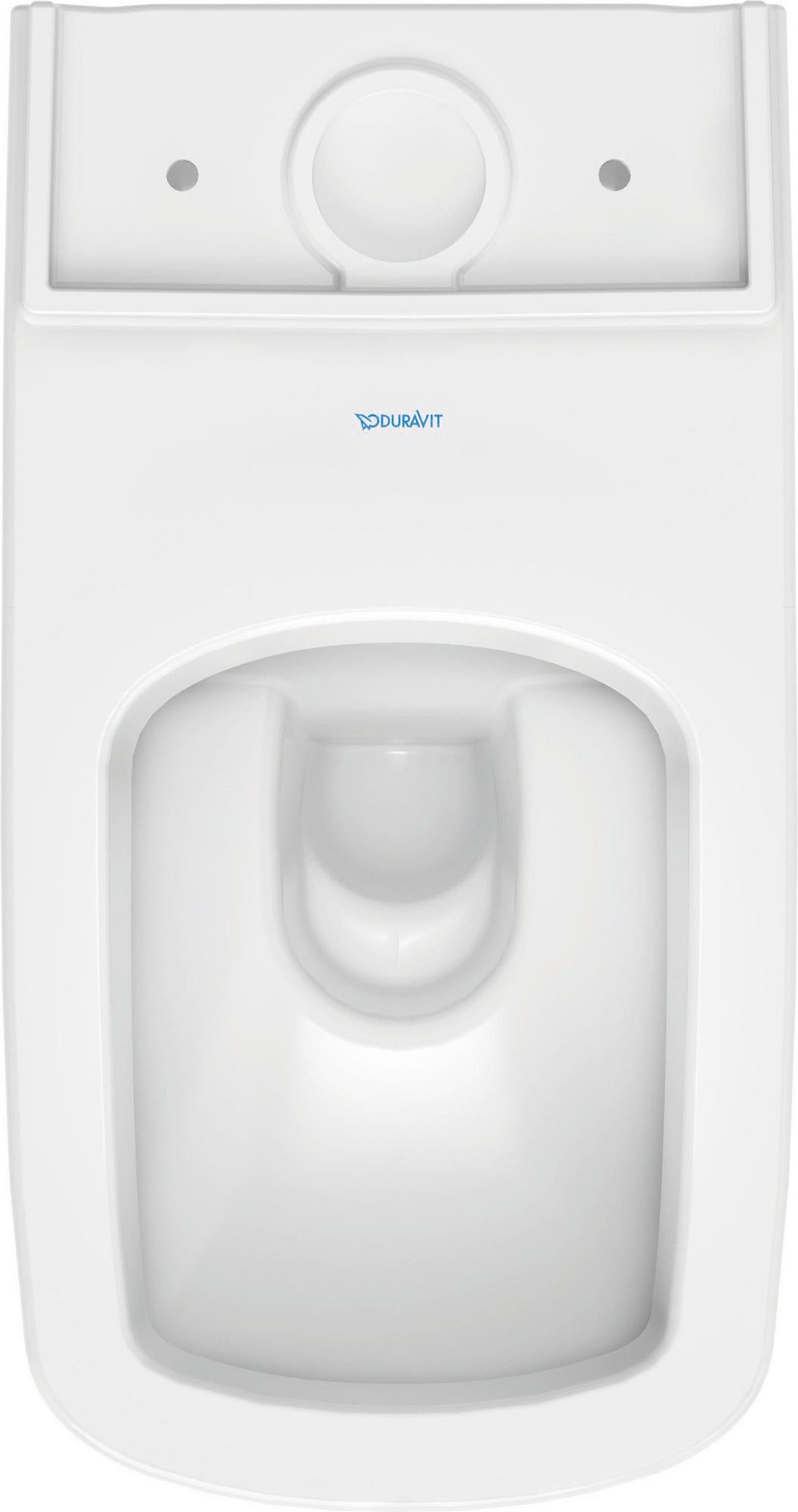 DURAVIT DuraStyle Stand-Tiefspül-WC 705x370mm mit WonderGliss, Abgang Vario, weiß