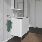 DURAVIT Sockelfuß Universal 152x44x10 mm, 2 Stück, Chrom – Badmöbel-Füße