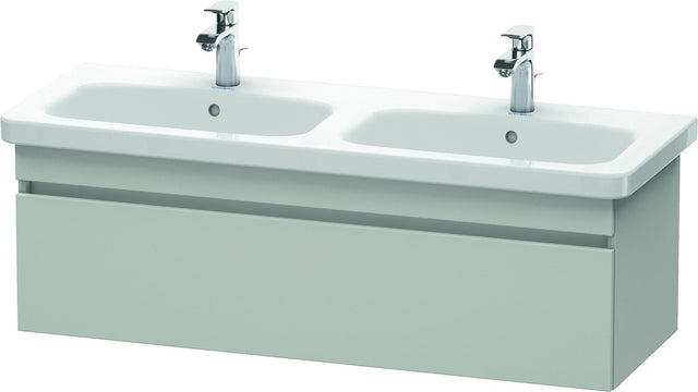 Duravit DuraStyle Waschtischunterbau 1230 mm betongrau matt – wandhängend, 1 Auszug, Soft-Close