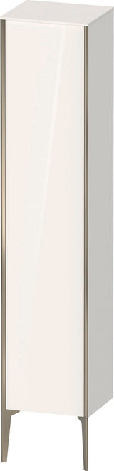 DURAVIT XViu Hochschrank 400x360x1770 mm, 1 Tür links, Tip-on, Taupe Seidig Matt