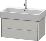 Duravit XSquare Waschtischunterbau 784 mm, wandhängend, 2 Schubkästen, s-matt, für Vero Air