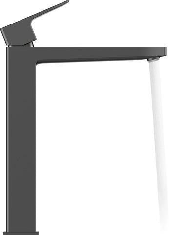 DURAVIT Manhattan Einhebel-Waschtischmischer XL – 181 mm Ausladung, Chrom, ohne Zugstange