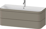 Duravit Happy D.2 c-bonded Waschtischset 1175 mm wandhängend mit 2 Schubkästen und Tip-on Technik