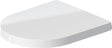 Duravit ME by Starck WC-Sitz mit Absenkautomatik – Weiß, Duroplast, Edelstahl-Scharniere