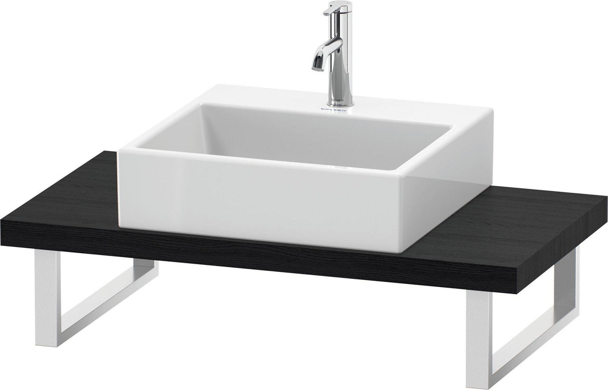 Duravit DuraStyle Konsole variabel 480 mm weiß matt – wandhängend mit Ausschnitt