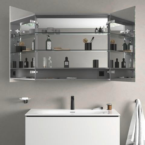 Duravit Viu Möbelwaschtisch 1030 mm Weiß mit Überlauf und Hahnlochbank