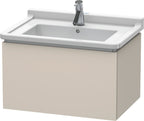 taupe matt / Spanplatte / 1 Auszug