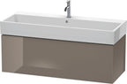 flannel grey hochglanz / Mitteldichte Faserplatte (MDF) / 1 Auszug