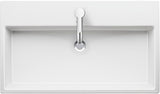 DURAVIT Vero Air Waschtisch 800 mm, weiß, mit Überlauf & Hahnlochbank