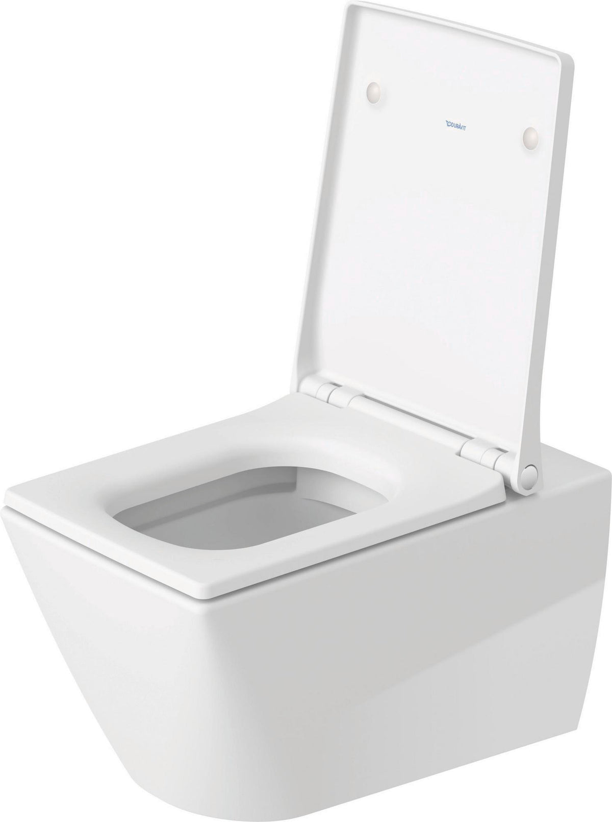 DURAVIT WC-Sitz Design Classics Viu Weiß mit Edelstahl-Scharnieren, ohne Absenkautomatik