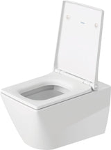 DURAVIT WC-Sitz Design Classics Viu Weiß mit Edelstahl-Scharnieren, ohne Absenkautomatik