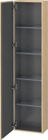 Duravit Hochschrank L-Cube 243x400x1760mm 1 Tür mediterrane eiche wandhängend