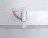 DURAVIT D-Code Einhebel-Waschtischmischer Schwarz mit FreshStart und MinusFlow