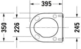DURAVIT WC-Sitz Starck 3 Vital, Duroplast, Edelstahl-Scharniere, weiß, ohne Absenkautomatik