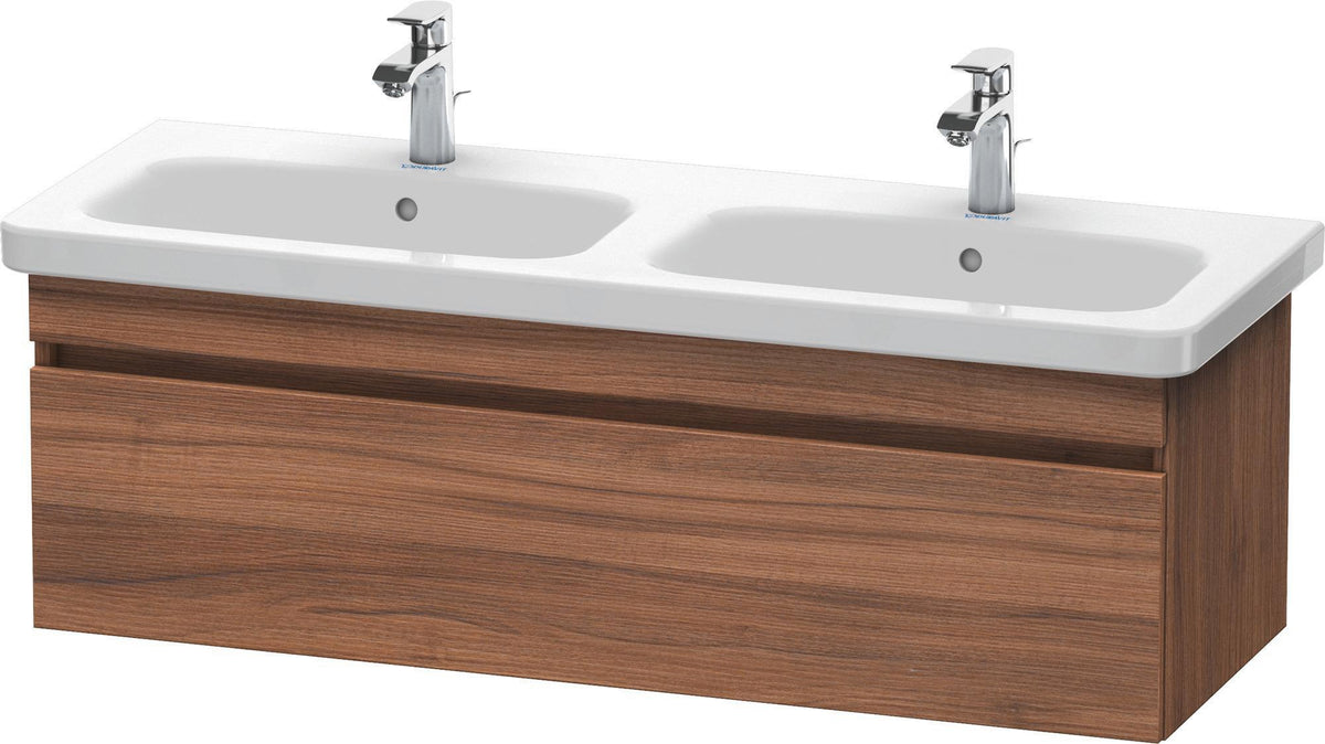 Duravit DuraStyle Waschtischunterbau 1230 mm betongrau matt – wandhängend, 1 Auszug, Soft-Close