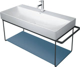 Duravit DuraSquare Glaseinleger Jade – Sicherheitsglas 380 x 970 mm für Metallkonsolen
