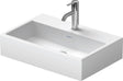 DURAVIT Vero Air Waschtisch 600 mm Weiß mit Hahnlochbank – Wandmontage