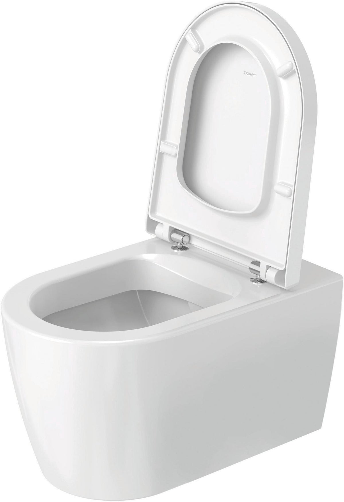Duravit Wand-WC ME by Starck 570 mm Weiß Seidenmatt Tiefspüler mit WonderGliss