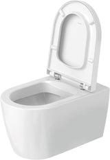 Duravit Wand-WC ME by Starck 570 mm Weiß Seidenmatt Tiefspüler mit WonderGliss