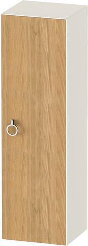 DURAVIT Halbhochschrank White Tulip 1320 mm Nussbaum Taupe mit Griff links