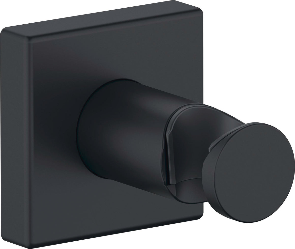 Duravit Brausehalter 55x102 mm Rosette Eckig Chrom – Wandhalterung mit verdeckter Befestigung