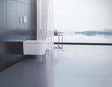 Duravit DuraSystem Elektronische Betätigungsplatte Glas Weiß Infrarot Dual Flush