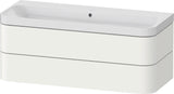 Duravit Happy D.2 Waschtischset 1175 mm wandhängend mit Tip-on Technik und Soft-Close
