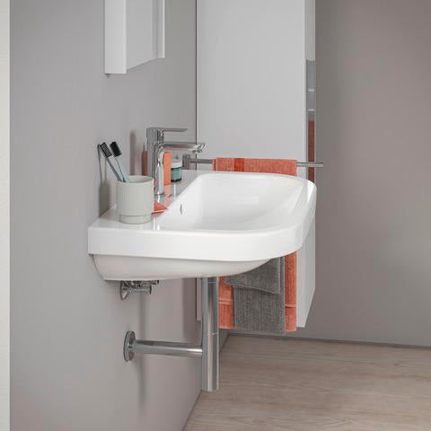 DURAVIT D-Code 2.0 Spiegel mit LED-Beleuchtung, 400 x 700 x 48 mm, Weiß Matt