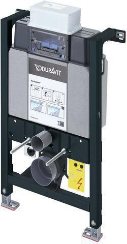 DURAVIT DuraSystem WC-Vorwandelement Trockenbau 500x840mm mit mechanischer Spülbedienung