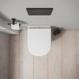DURAVIT D-Code WC-Sitz mit Absenkautomatik, abnehmbar, Weiß – 433x374x41 mm