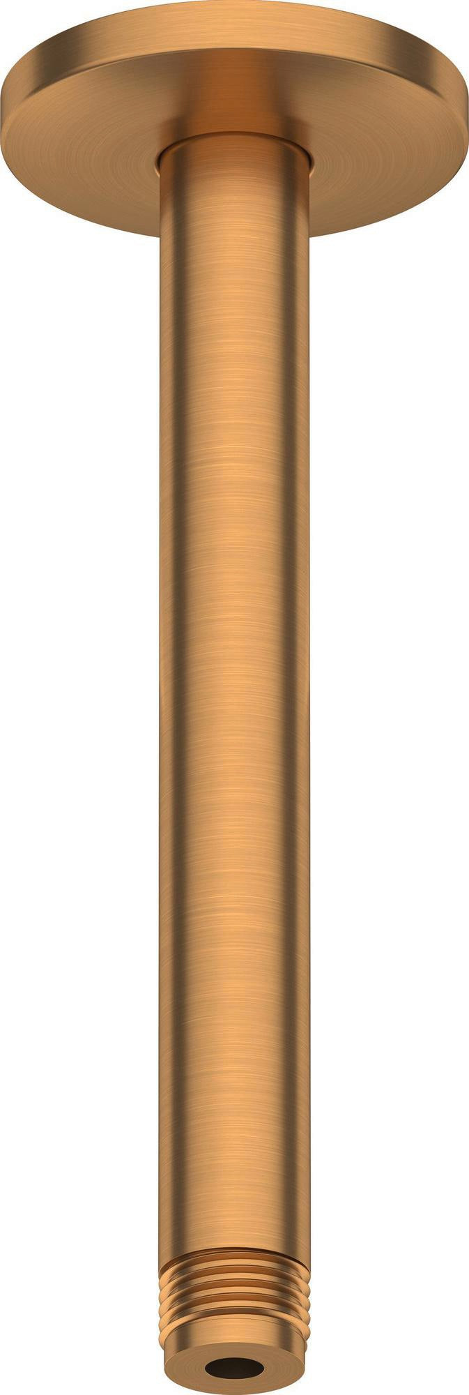 DURAVIT Brausearm L 200mm Deckenmontage Rosette rund Gold Poliert